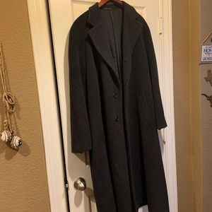 Ermengildo Zegna Men's brushed wool top coat